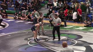 126 Pounds Nate Conklin of Doherty High School vs  Elijah Banks of Pine Creek High School