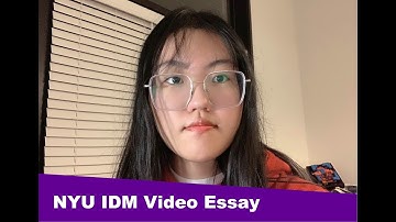 NYU IDM Application Video