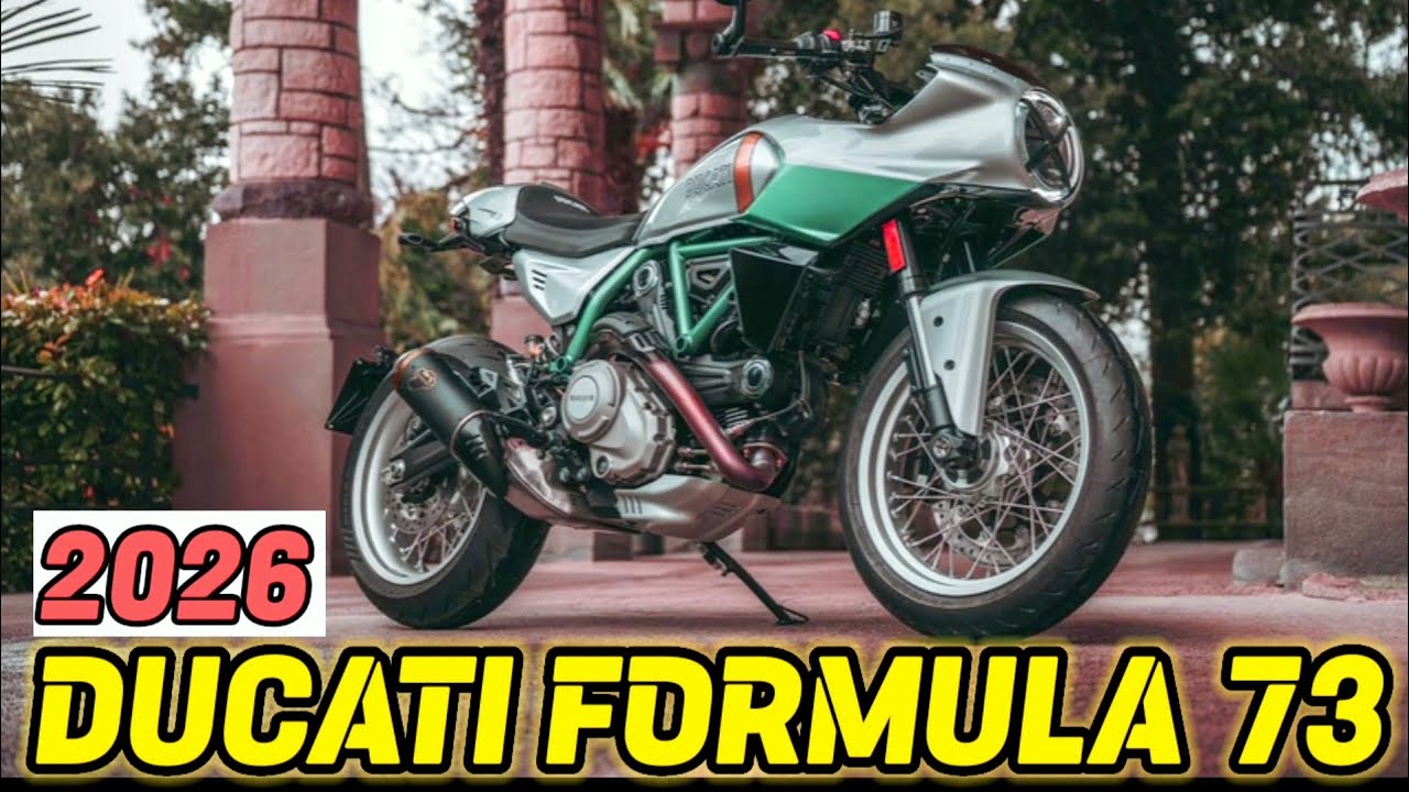 Ducati Formula 73 Limited Edition 2026 года, итальянская модель Spirit 1973 года.