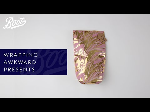 How to wrap | Wrapping awkward presents | Boots UK