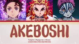 Tsuaraakeboshi - Kyojuro Akaza Tanjiro 愛Ai Cover Demon Slayer Opening 2 Full