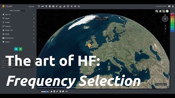 The art of HF (1 / 3): Frequency Selection