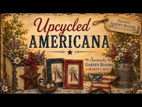 Vintage Americana Thrift Flips | Memorial Day & 4th of July Decor
