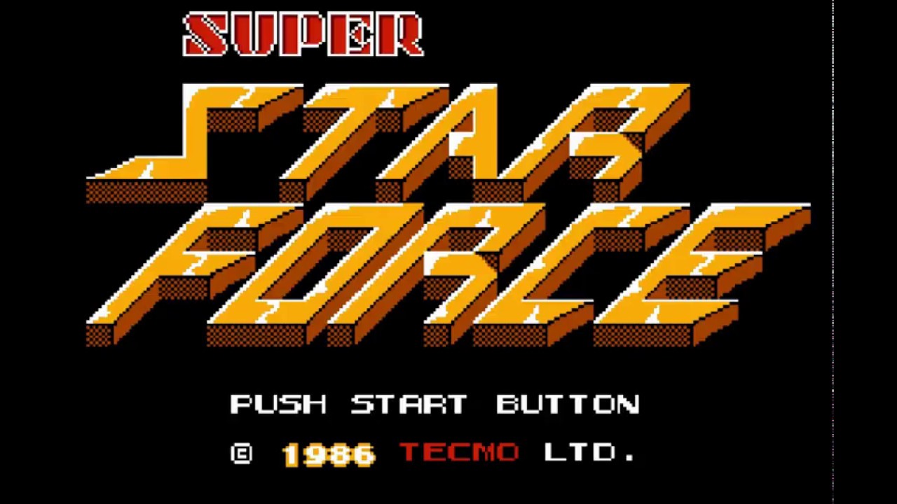 ファミコン版 スーパースターフォース【SuperStarForce】 - YouTube