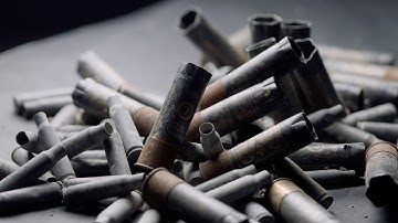 Munition Bullet Shell Cartridge Turntable 01 - Free (for commercial use) Footage - 4K