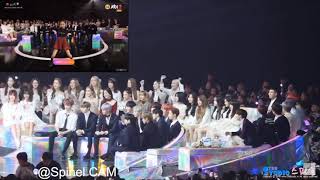 BTS, GFRIEND, MOMOLAND reaction to BLACKPINK BEST FEMALE DANCE @MMA 2018