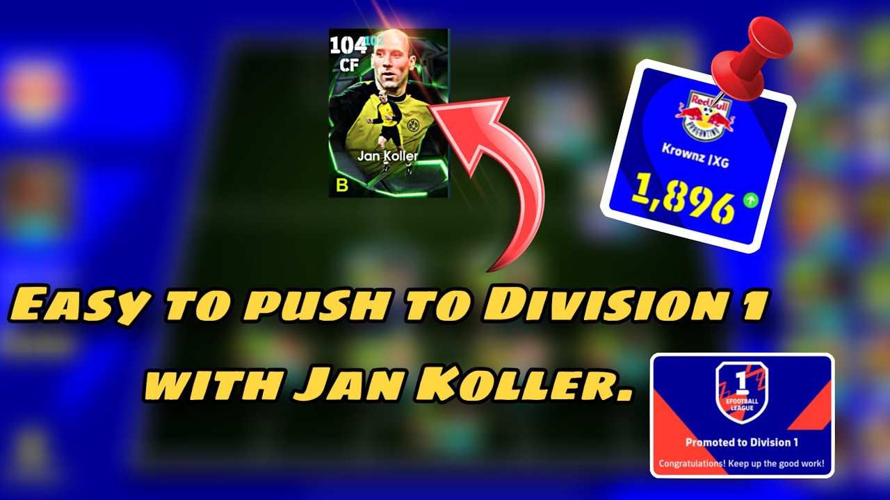 Push to Division 1 EASY with Jan Koller! ⚡ | Crossing Meta Madness 🤯 | Krownz XG