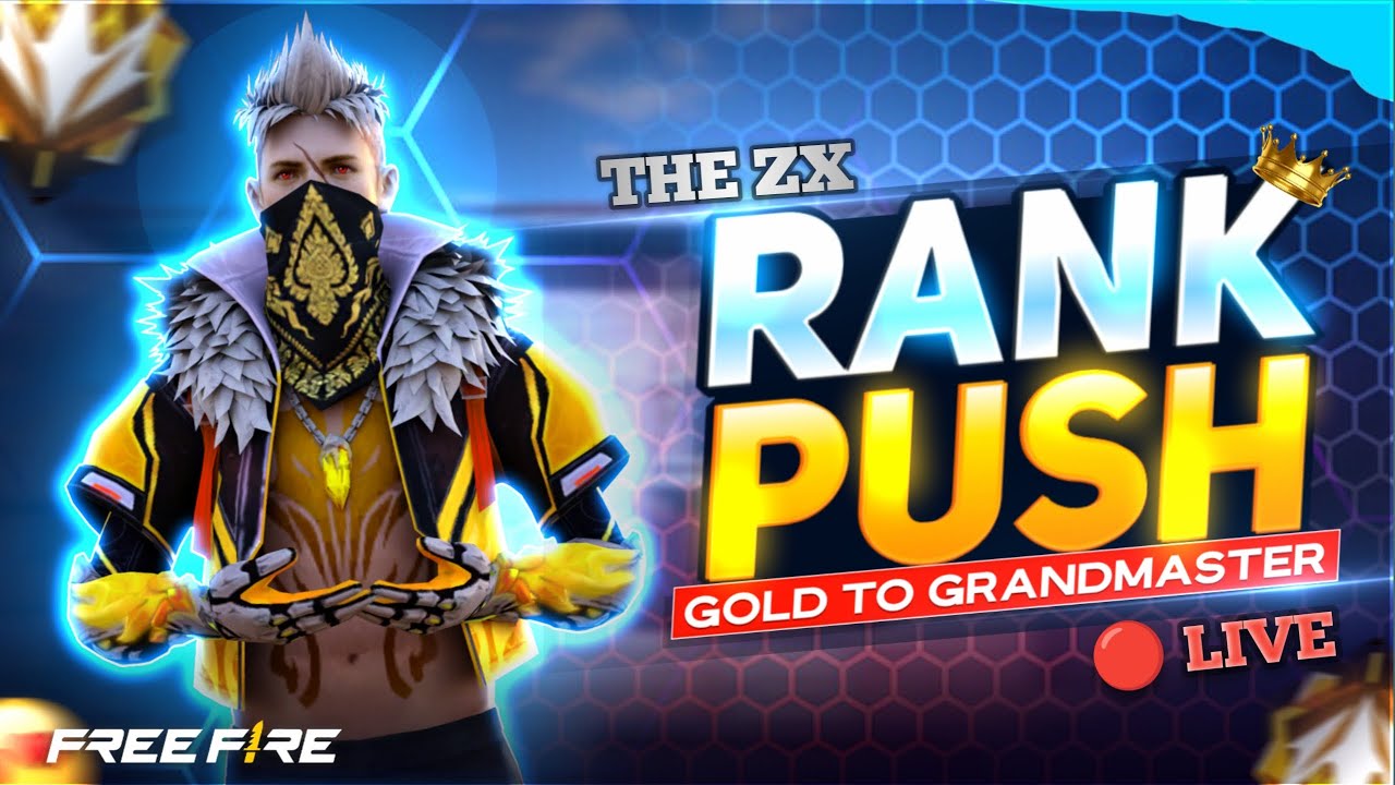 Grandmaster Live Rank Push Free Fire = LIVE END - YouTube
