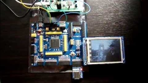 Digital Frame demo using STM32 Cortex M3 processor and FatFs