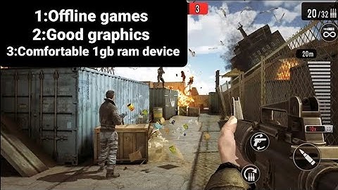 Top 5 Offline Games like Call Of Duty Mobile For Android