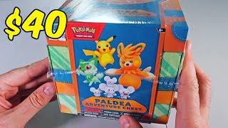 Price Droped to $38 Pokemon Paldea Adventure Chest