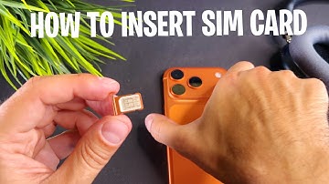 How To Insert SIM Card On iPhone 17 Pro