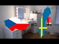 I MOVED TO SWEDEN! (and got my own make-up room)