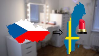 I MOVED TO SWEDEN! (and got my own make-up room)