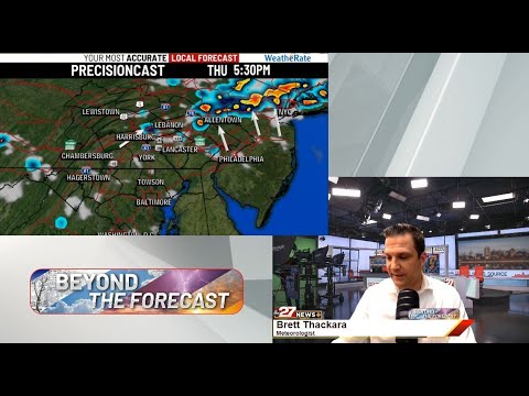 Brett's Thursday Beyond The Forecast: Showers Today? - YouTube