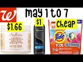 Walgreens **CHEAP SHEA and TIDE** May 1 to 7!