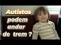 Andando no metrô do Japão! Meu filho andando de trem pela primeira vez...