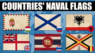 Countries' Naval Flags