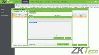 Hướng dẫn sử dụng phần mềm ZKAccess 3.5 - SAIGON ICT CO., LTD screenshot 5