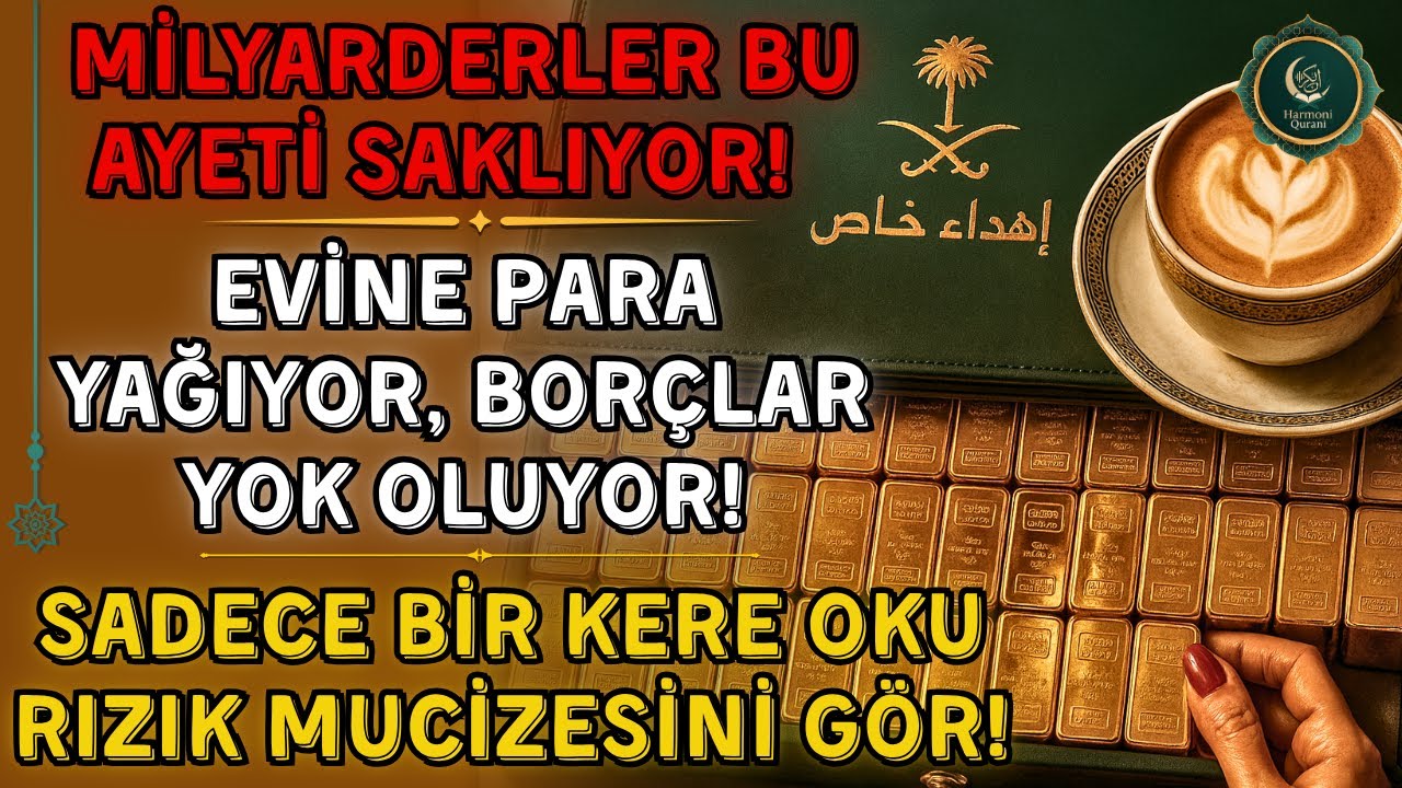 Milyarderlerin Sakladığı Bu Ayeti Oku! Rızık Yağar, Borçlar Sıfırlanır! (Sadece 1 Kere Yetiyor!)