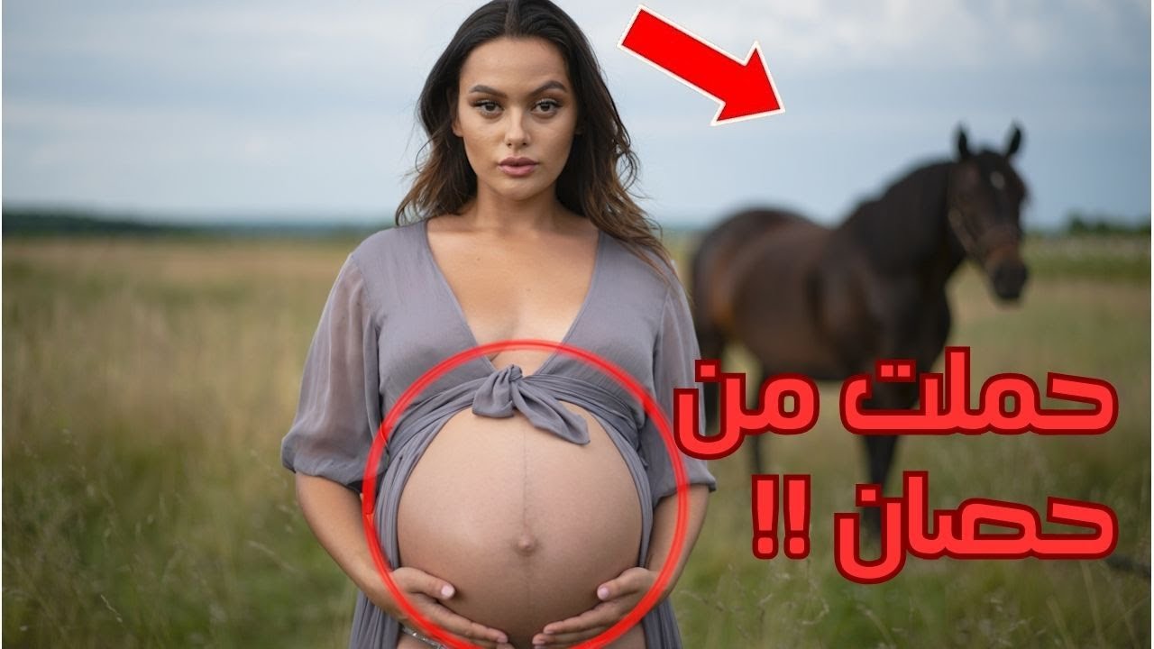 تركها الحصان حاملاً، وعند الفحص كانت الصدمة للأطباء