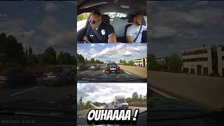 Le 5008 est pas content 🤬😂#dashcam #police