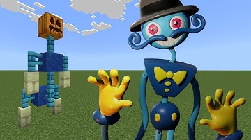 Poppy Playtime Daddy Long Legs Addon in Minecraft PE Bedrock