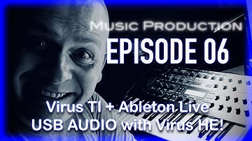 Virus TI + Ableton Live - USB Audio with Virus HE (Mac only)