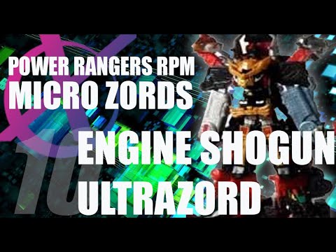 Power Rangers RPM Micro Zords reviews (combo special) pt
