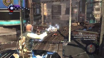 (HD) PS3 inFAMOUS demo gameplay #3