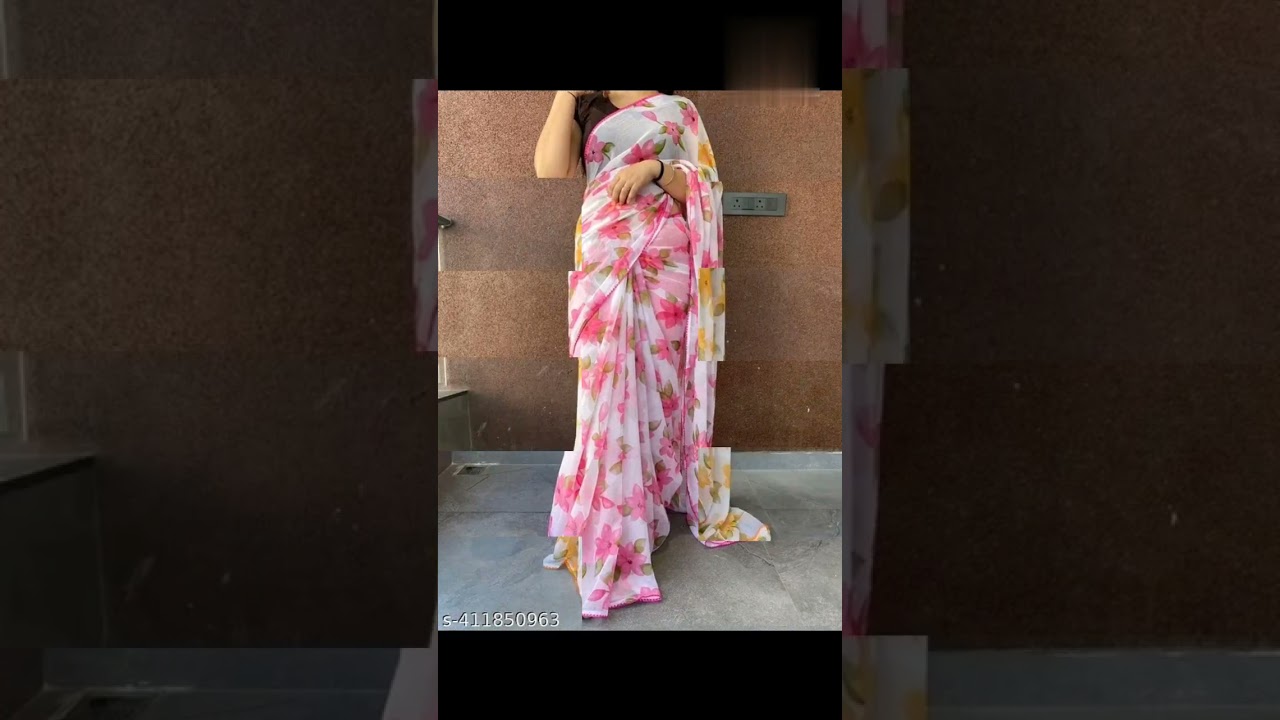 chiffon saree 