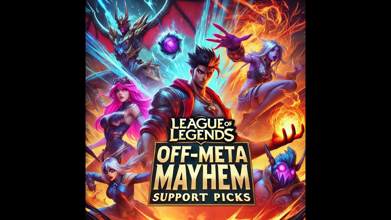 League Of Legends Off-Meta Mayhem: Unconventional Support Picks EP#1