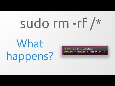 sudo rm -rf /* - کیا ہوتا ہے؟ | 50 ذیلی خصوصی