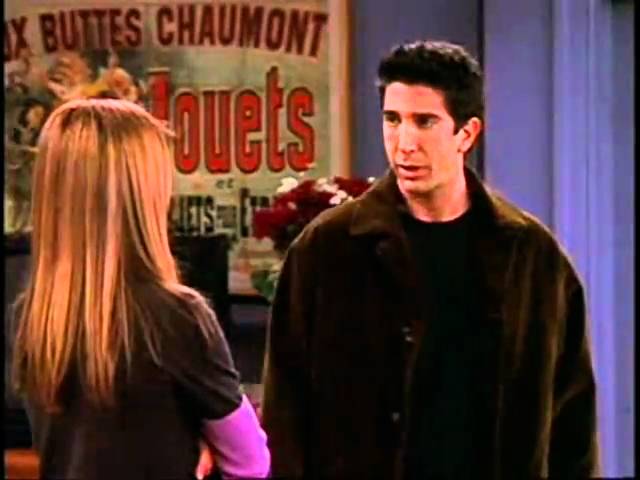 Ross & Rachel Talk after Ross kisses Jill (Clip from Friends Season 6 Episode 14) class=