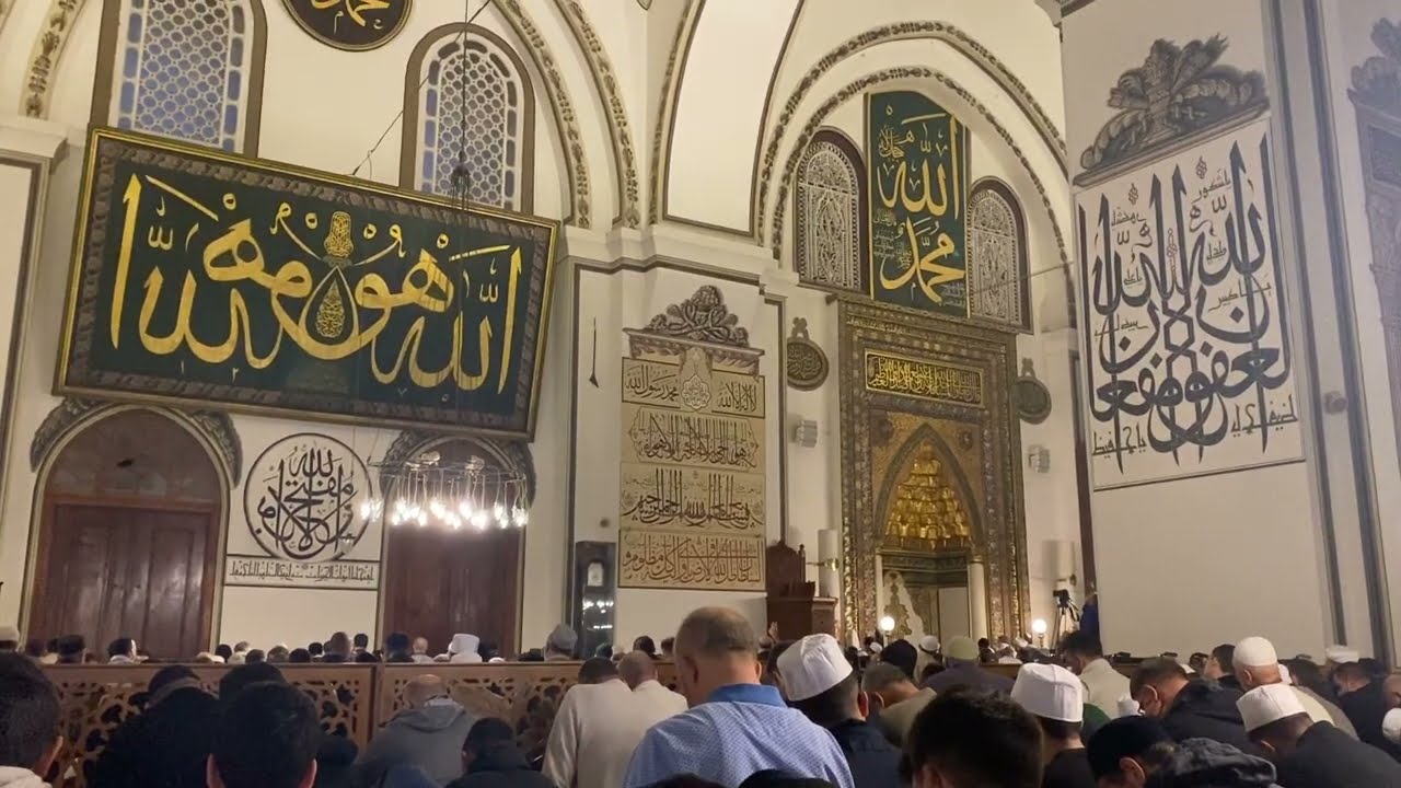 BURSA ULU CAMİİ SABAH NAMAZI SONRASI ZİKR-İ ŞERİF 05.10.2025