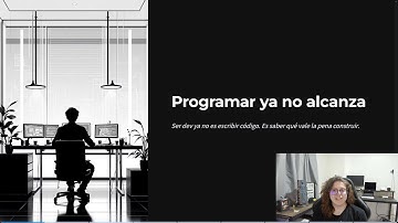 Si sólo codeás, la IA te va a reemplazar