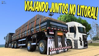 ENCONTREI UM PARCEIRO NO CARREGAMENTO DO BOB NA 2 EIXOS - SERIE ETS 2 MP #1