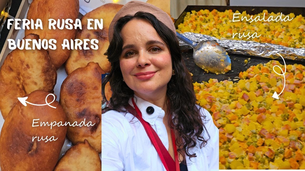 Feria de la comunidad rusoparlante en Argentina