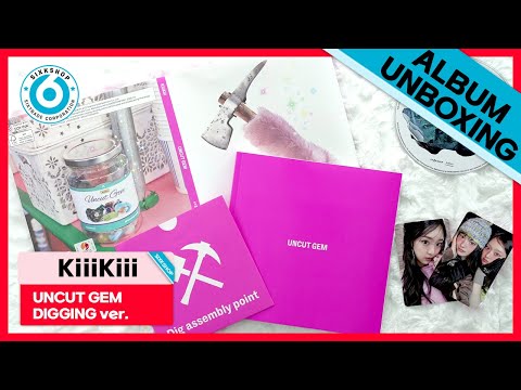 UNBOXING] KiiiKiii [UNCUT GEM] (DIGGING Ver.) - YouTube