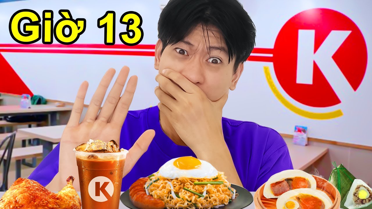 Я ел в Circle K каждый час в течение 24 часов