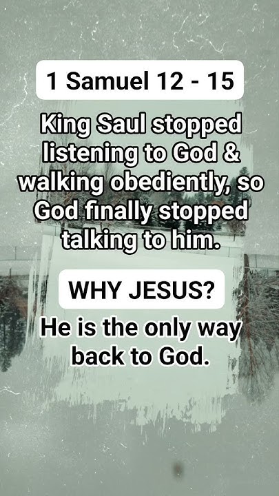 1 Samuel 12 15 debbiespeaksjesus YouTube 1-samuel-12-15-debbiespeaksjesus-youtube