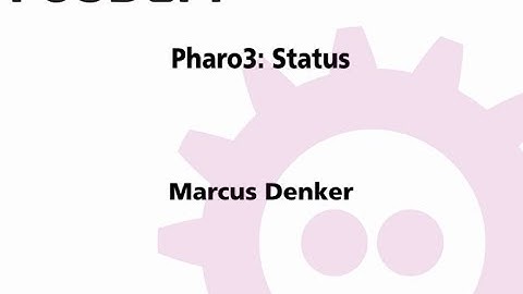Pharo3 Status
