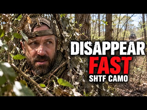 How to Disappear Completely: Camouflage Tactics for Any SHTF Situation!