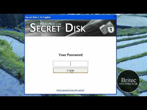 Free Secret Disk To Create Hidden Partition For Protecting Private Files by Britec