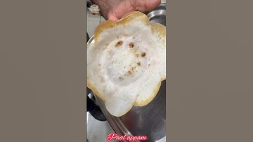 COCONUT MILK APPAM! Delicious indian Food! #malaysia #india #food #streetfood #foodie
