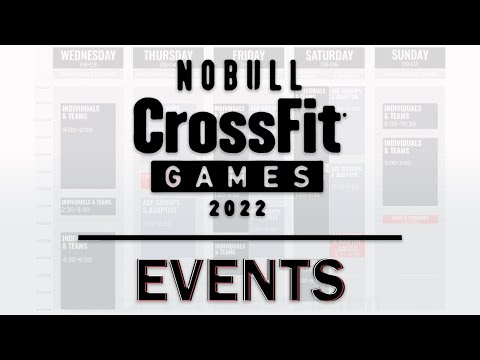 2022 CrossFit Games Events | First Look