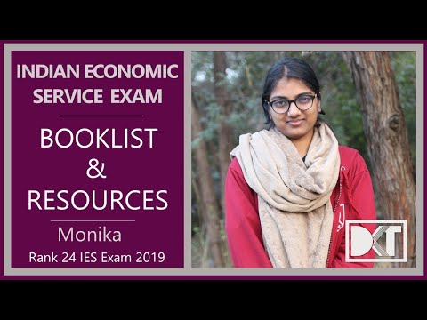 UPSC IES Exam | Booklist & Resources for Indian Economic Services Exam | By Monika