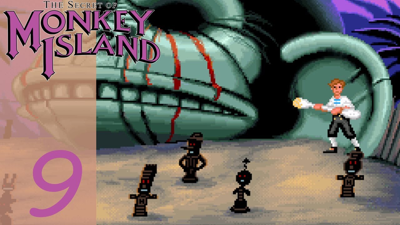 Вторая по величине голова обезьяны | Прохождение Secret of Monkey Island, эпизод 9