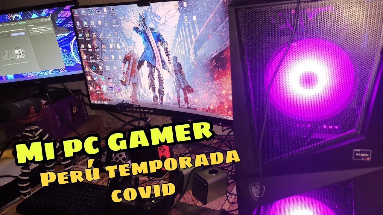 PC GAMER PERU PARA EL CANAL/ PC PARA STREAM Y GAMEPLAYS - YouTube