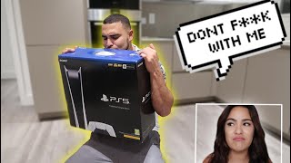 Surprising My Boyfriend With A PS5  *PRANK*